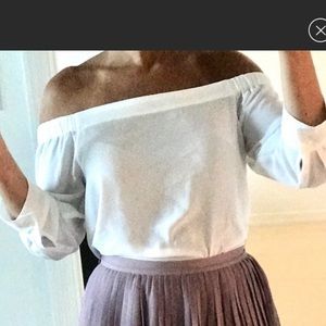Banana Republic - off the shoulder blouse